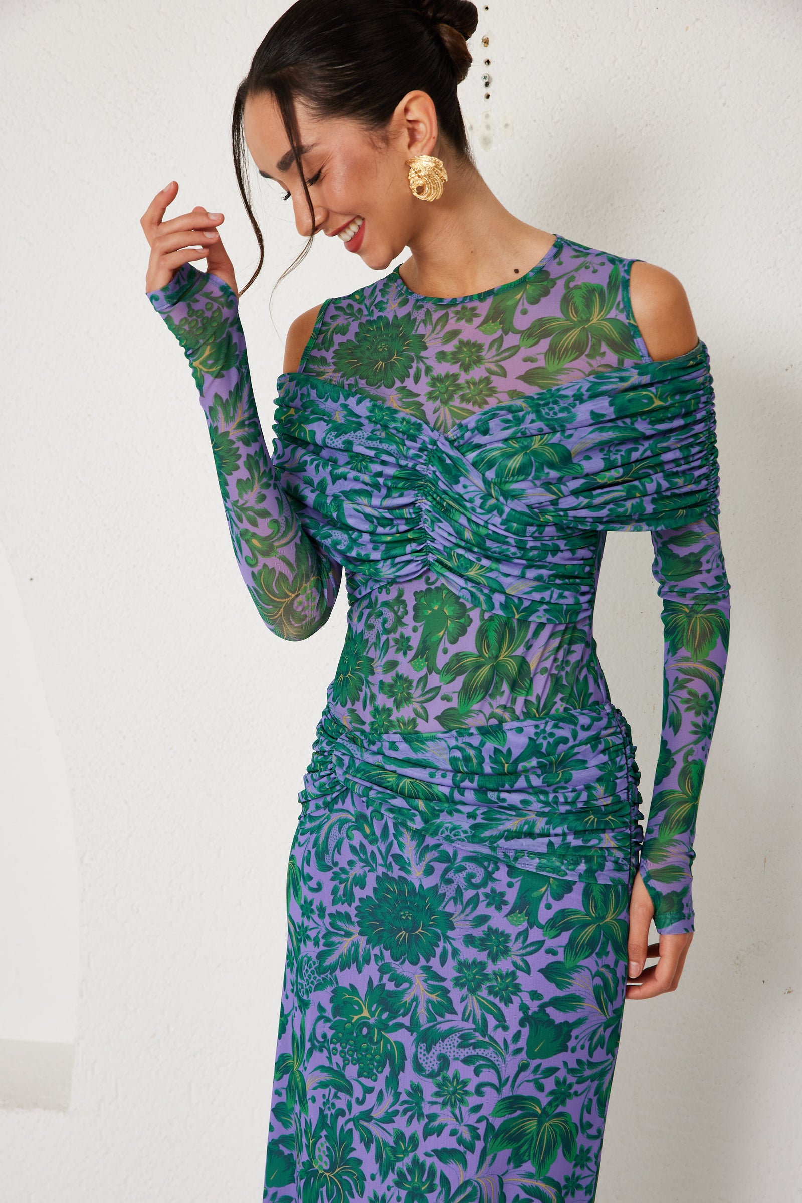Two-Piece Set- Bloom Noir