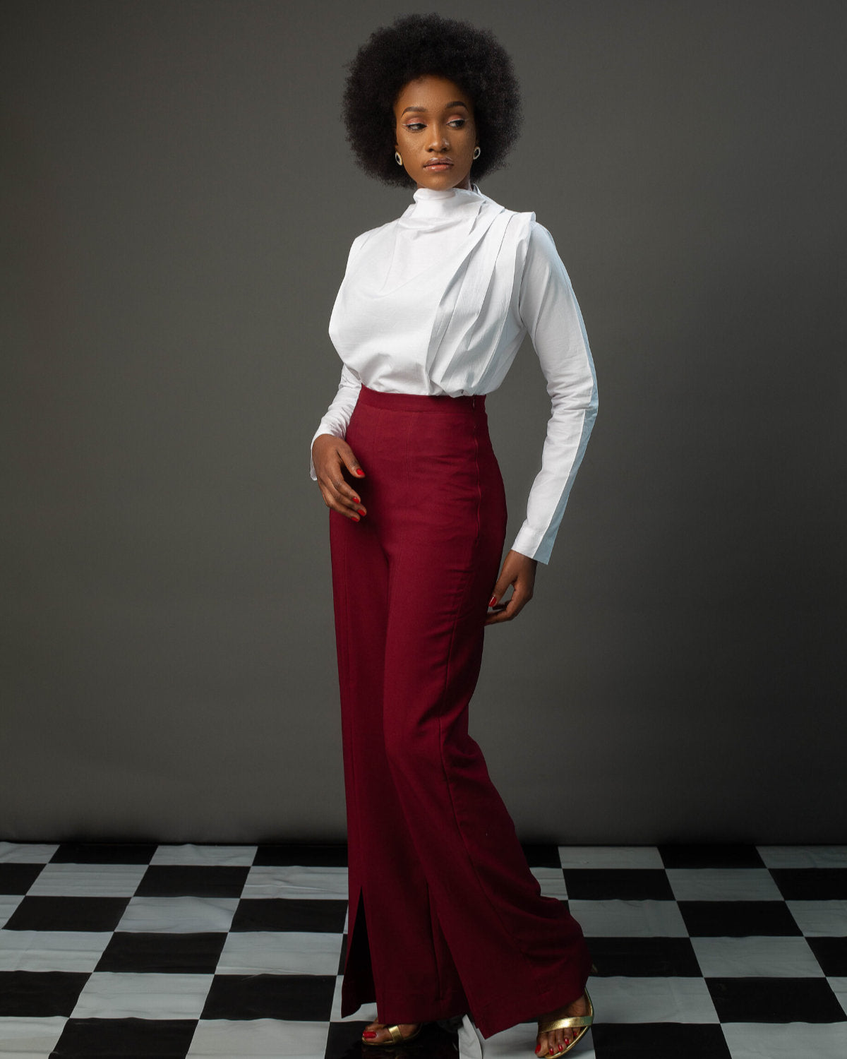 Dropped Shirt - Laide Fash x Ozinna