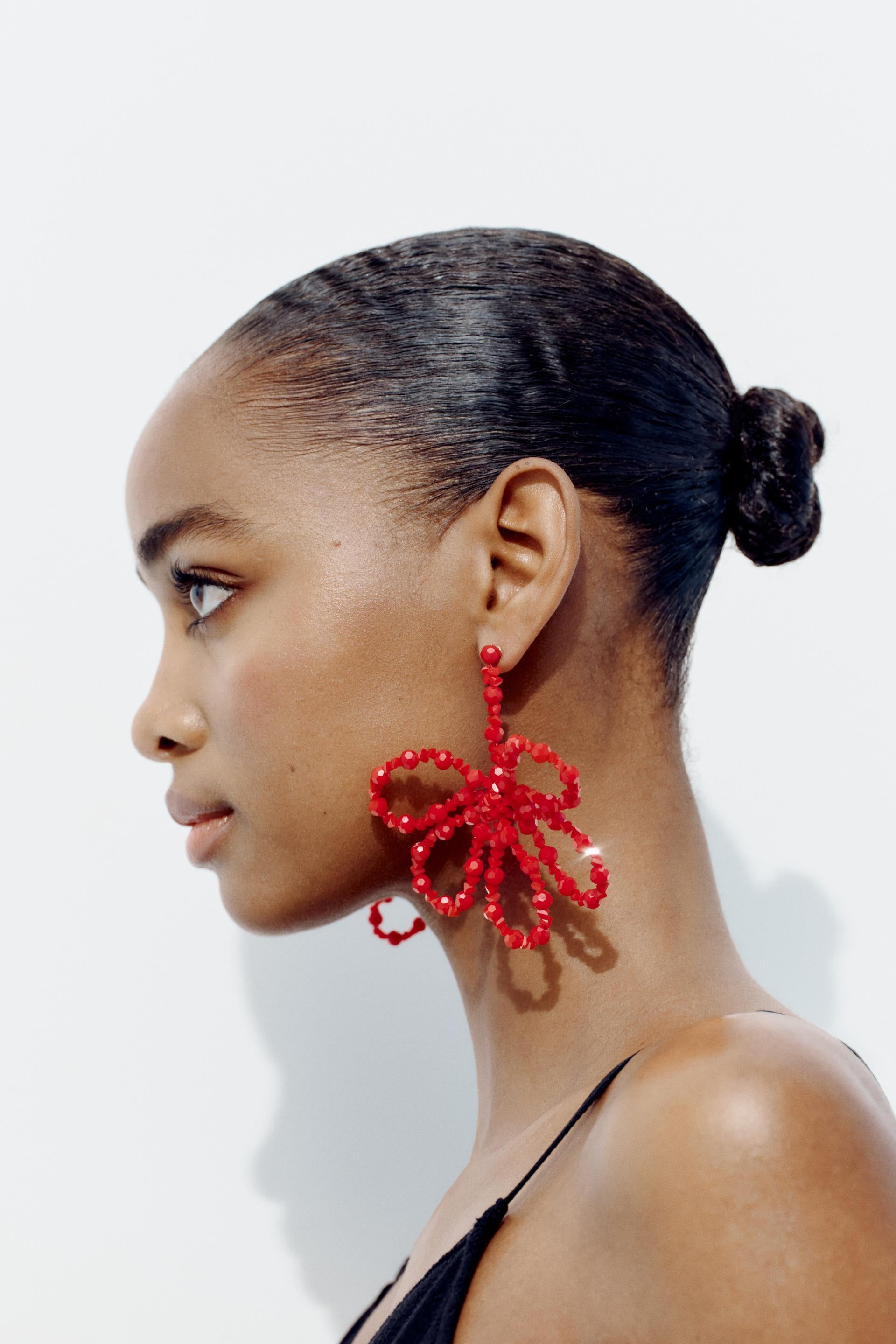 Flower Bead Earrings