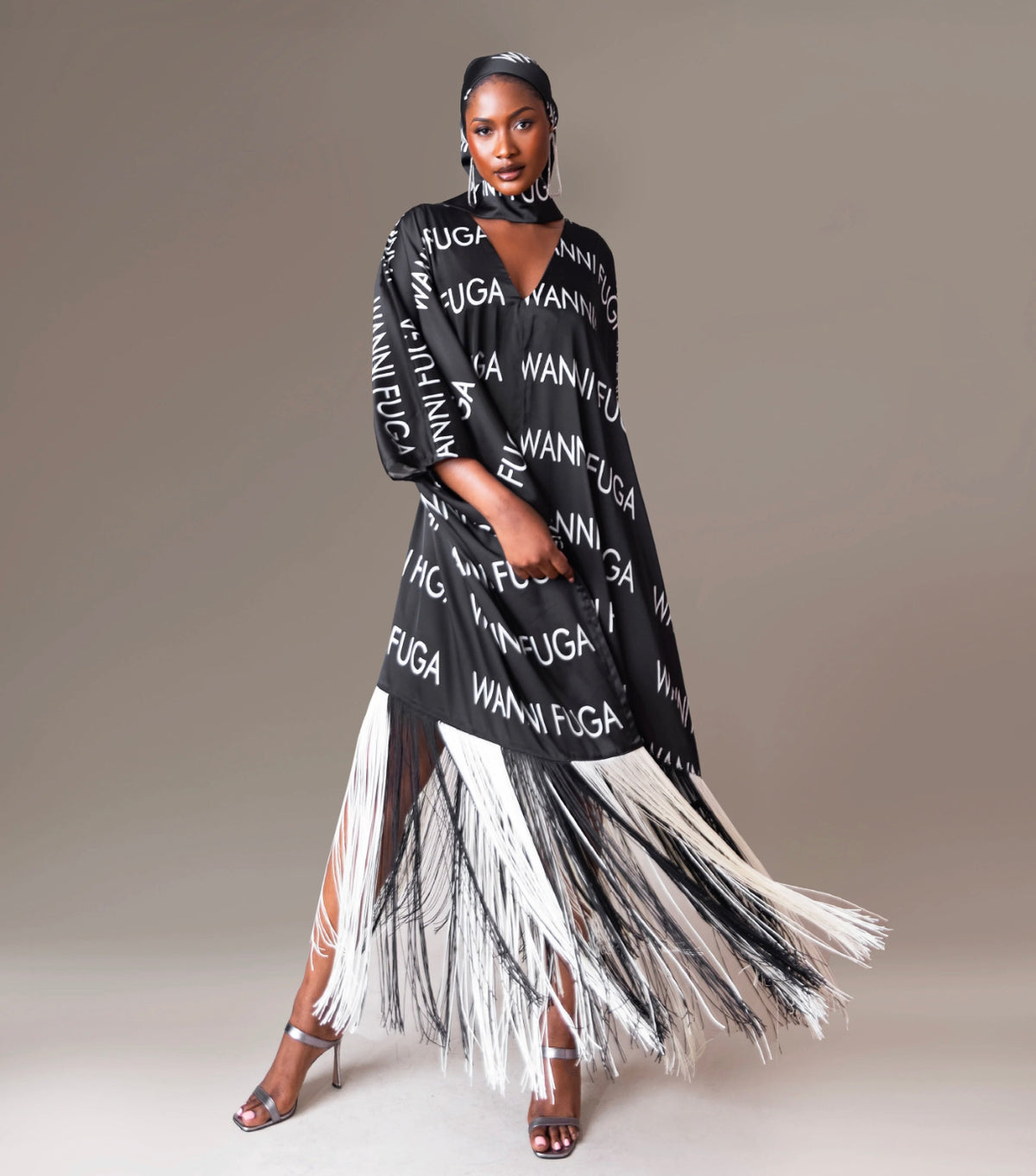 WANNI FUGA SIGNATURE KAFTAN SILK