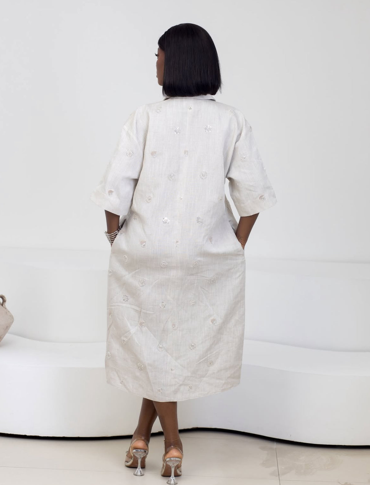 KAIA LINEN DRESS
