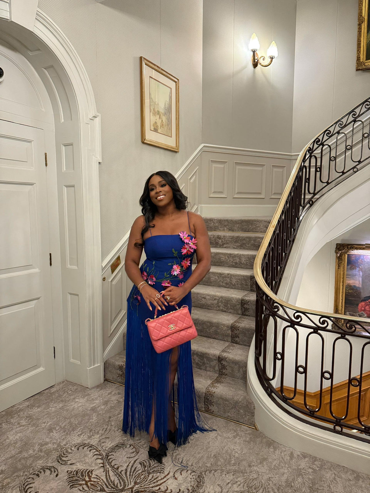 FLOWER EMBROIDERY DRESS