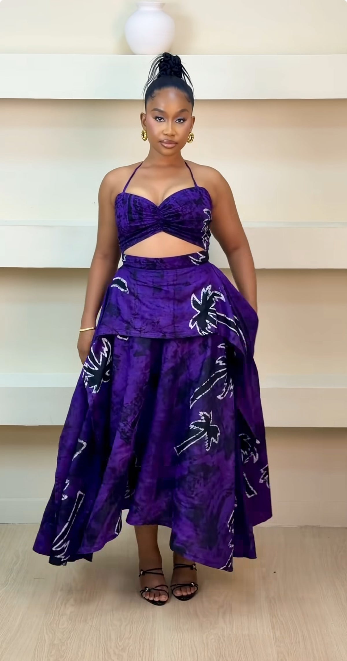 La Palm Adire Dress