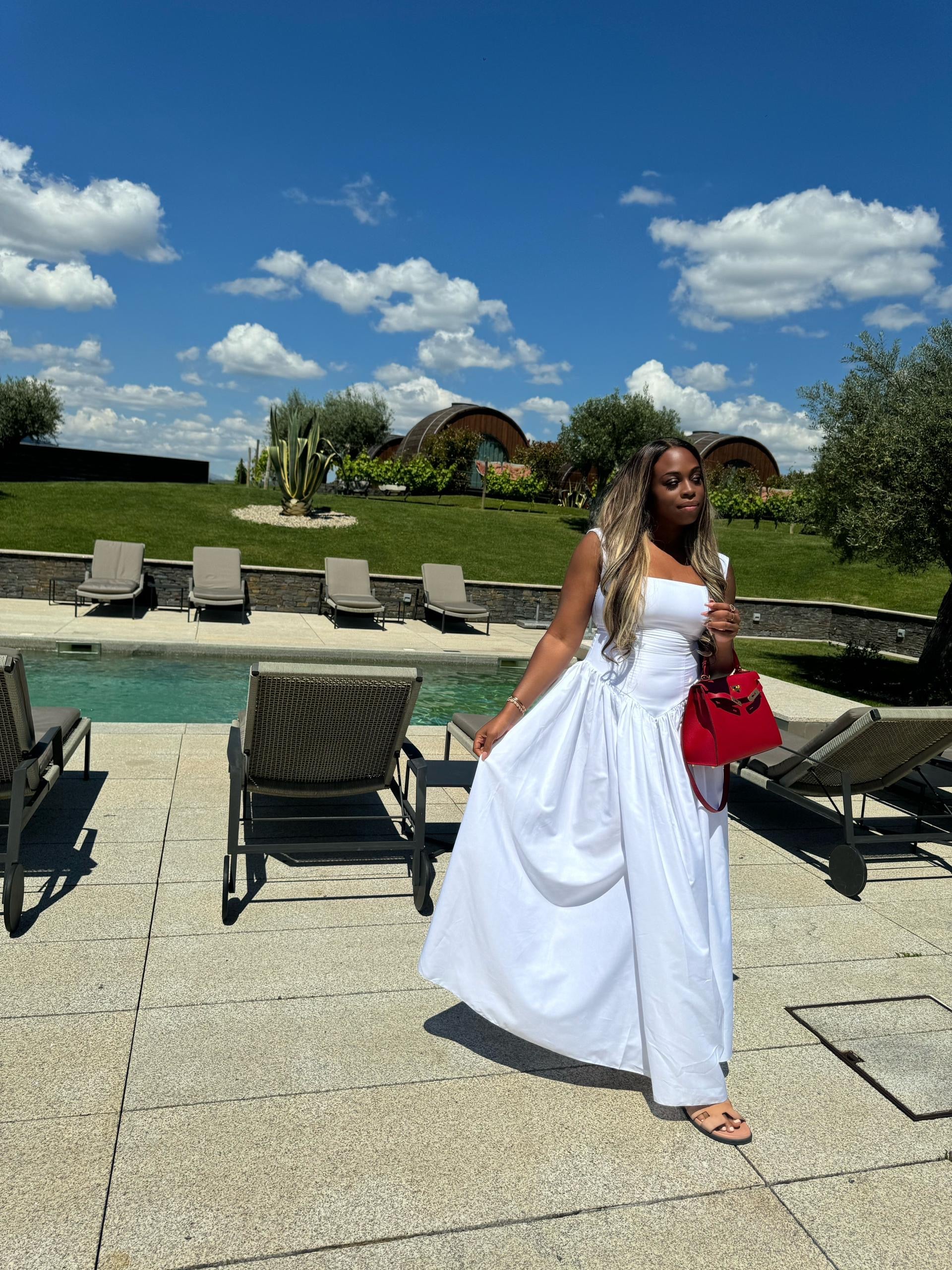 ELAYA Midi Dress