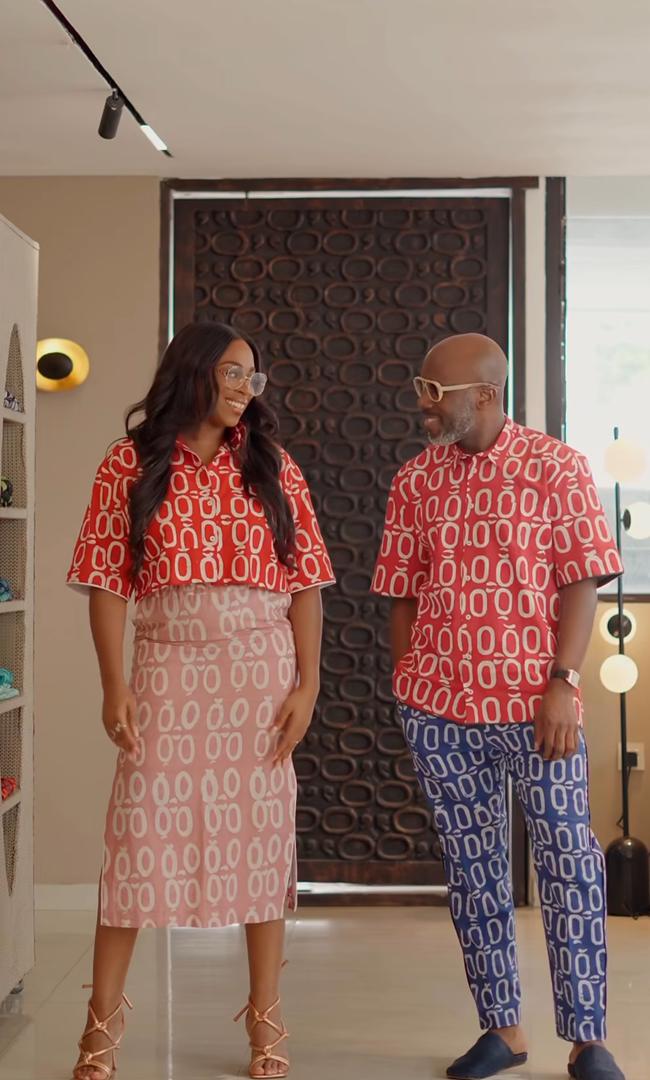 OH OH CORAL CROP TOP WITH OH OH LILAC SKIRT