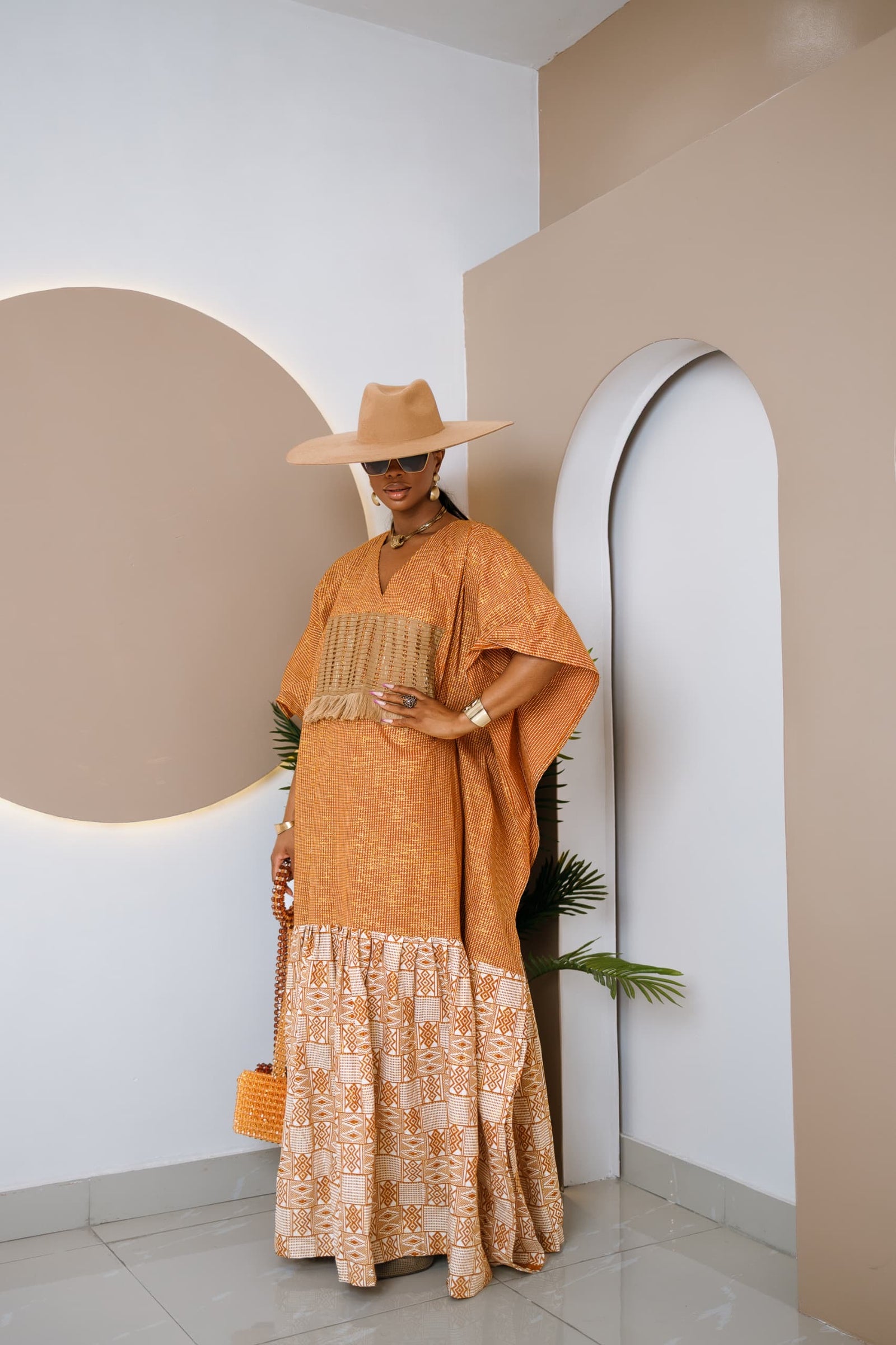 ORANGE ANKARA BOUBOU