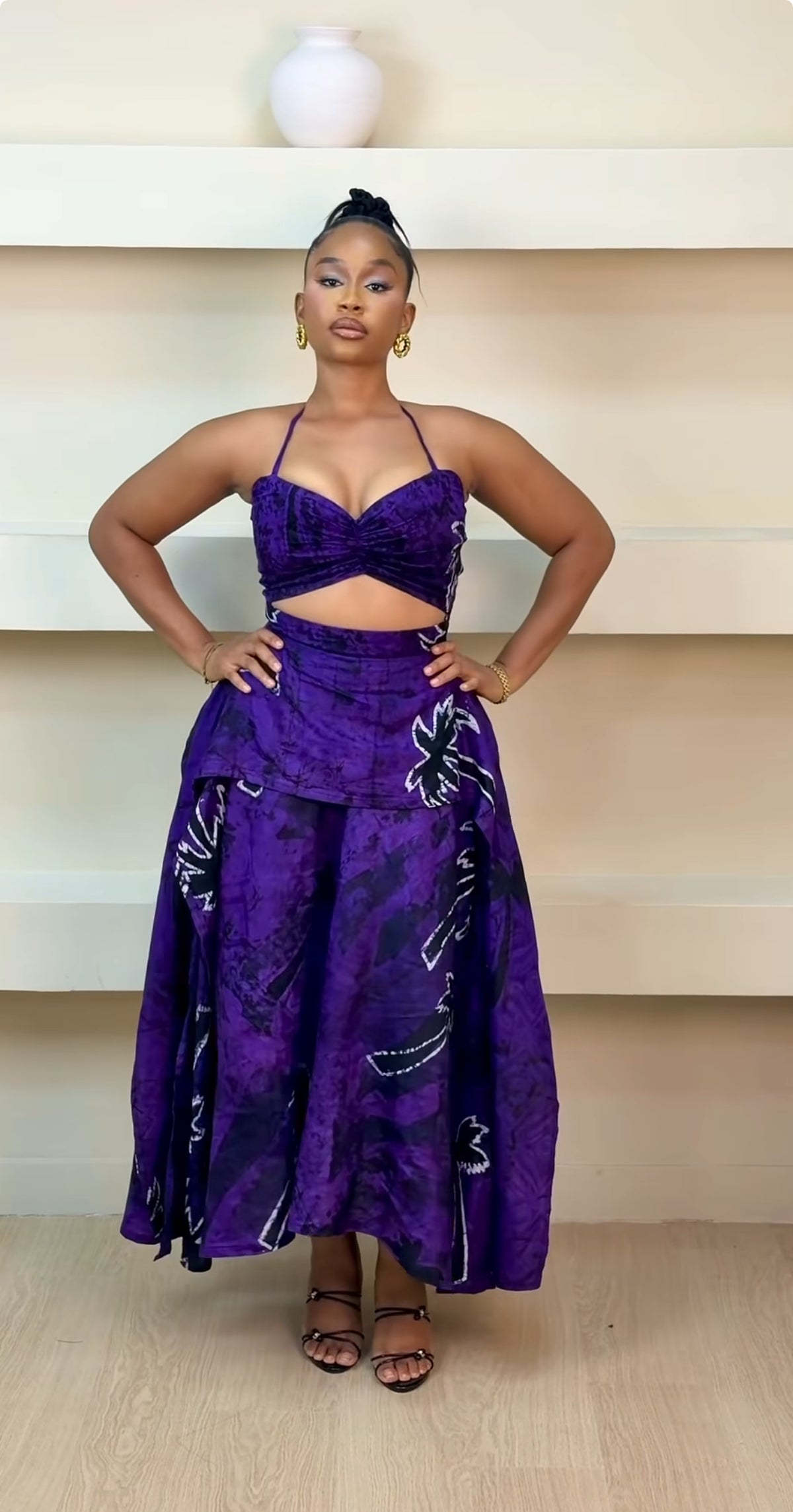 La Palm Adire Dress