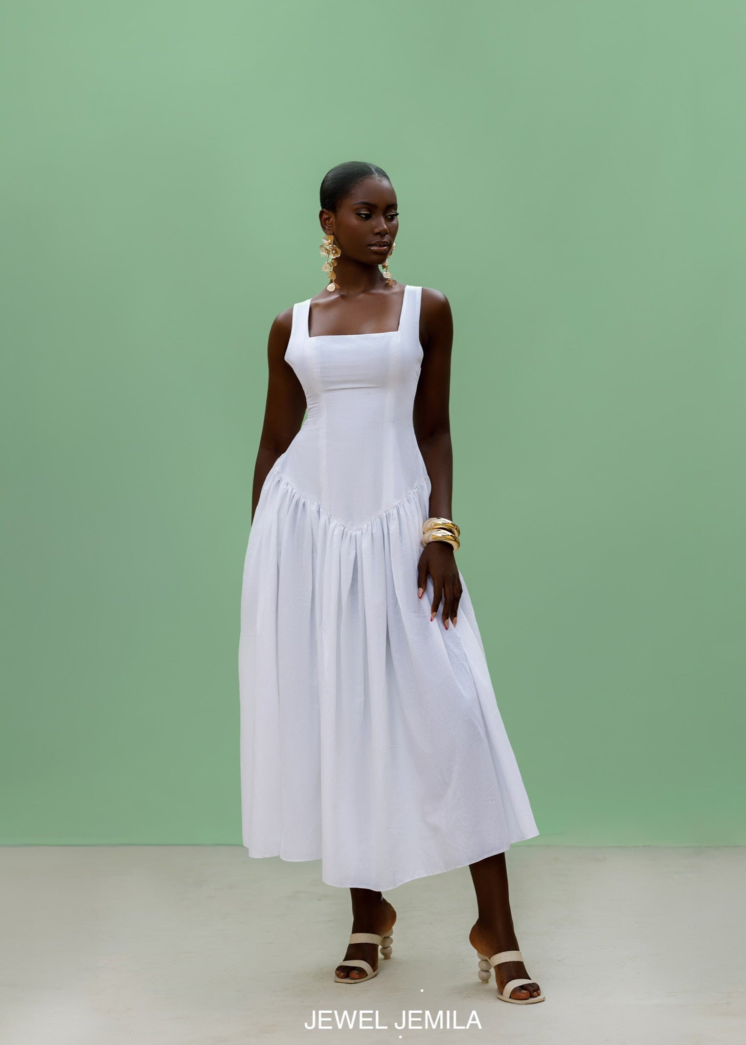 ELAYA Midi Dress