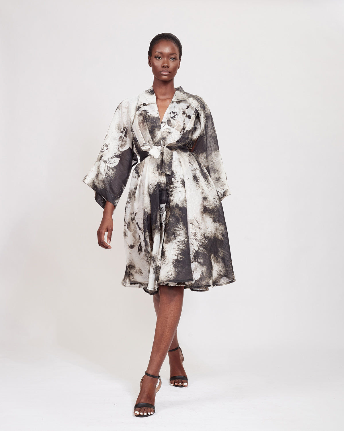 Aoki kimono - Grey x Ozinna