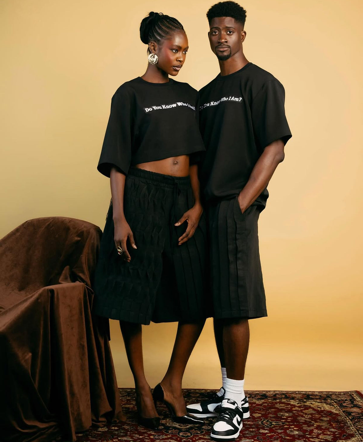 Kani knee length shorts