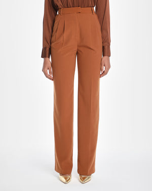 CHIKITO TAILORED PANTS in Brown