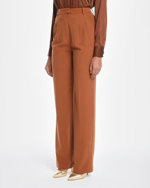 CHIKITO TAILORED PANTS in Brown