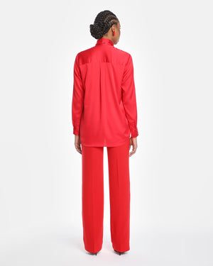 JOANNA BLOUSE in Red