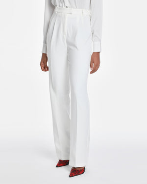 CHIKITO TAILORED PANTS in White