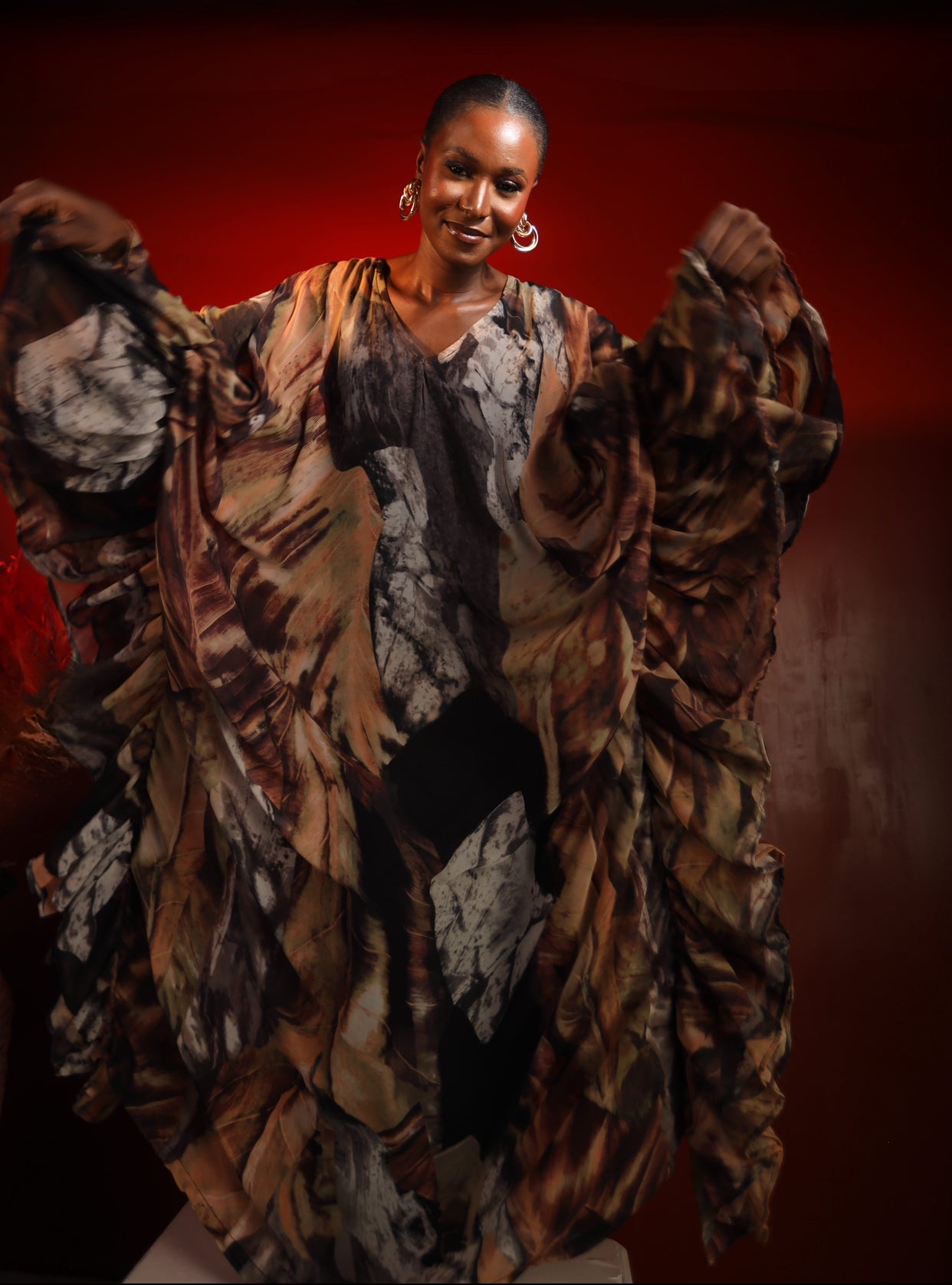 SAHARA DRIFT CHIFFON BUBU