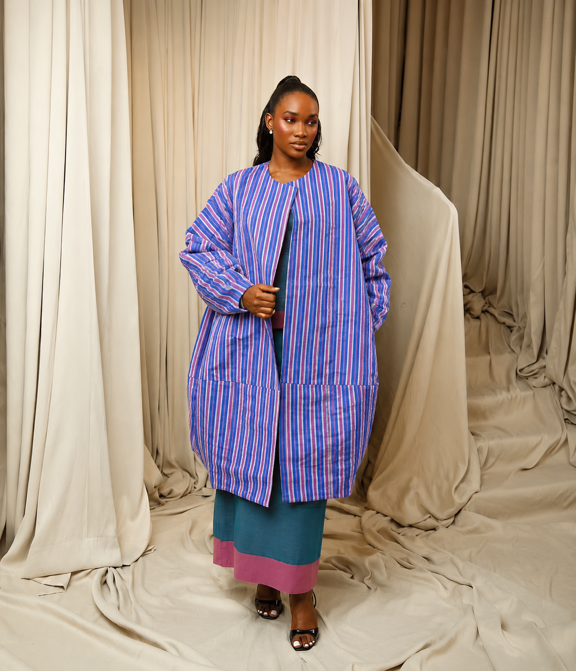 VINTAGE COCOON COAT