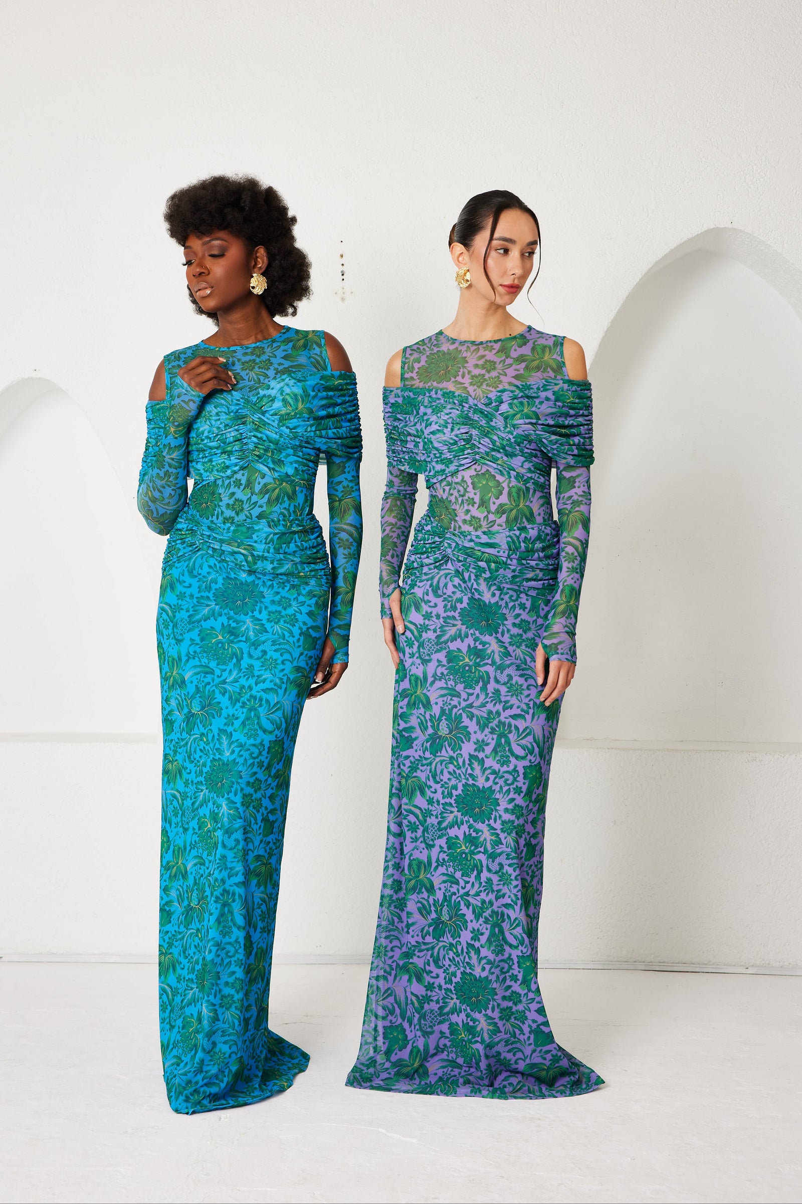 Two-Piece Set- Bloom Noir