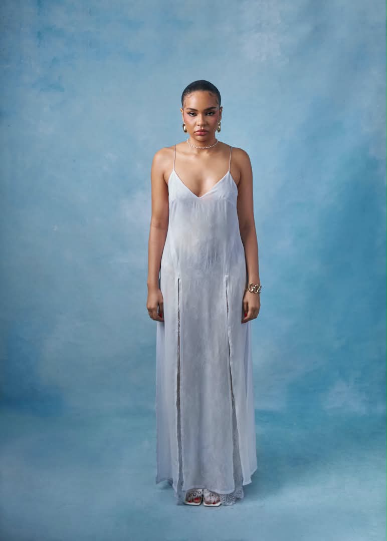 Adire BouBou and Inner Slip Dress