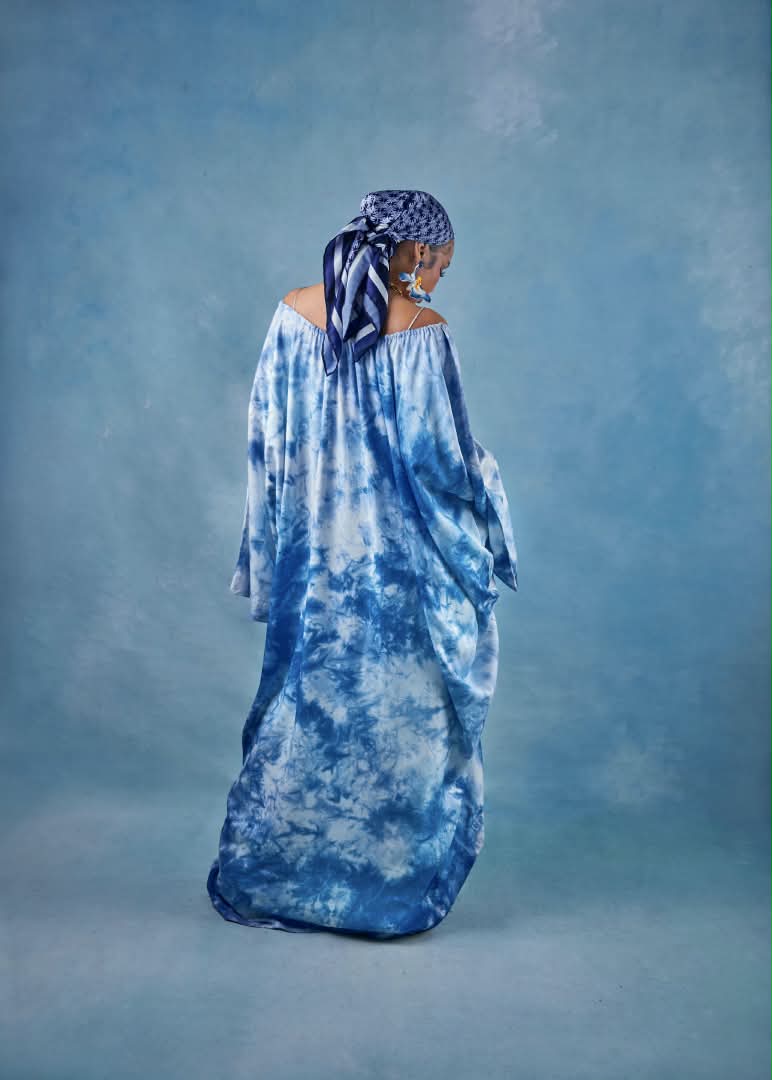Adire BouBou and Inner Slip Dress