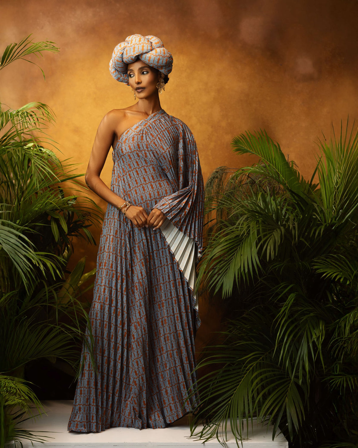 LEILANI ASYMMETRIC DRESS