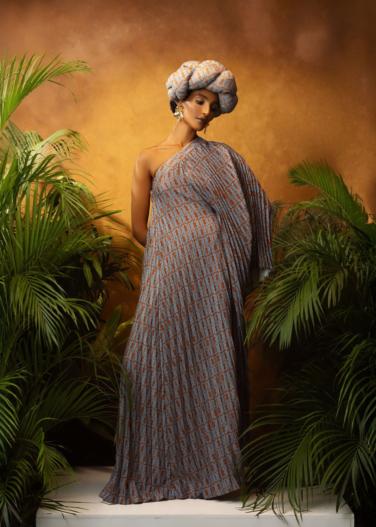 LEILANI ASYMMETRIC DRESS