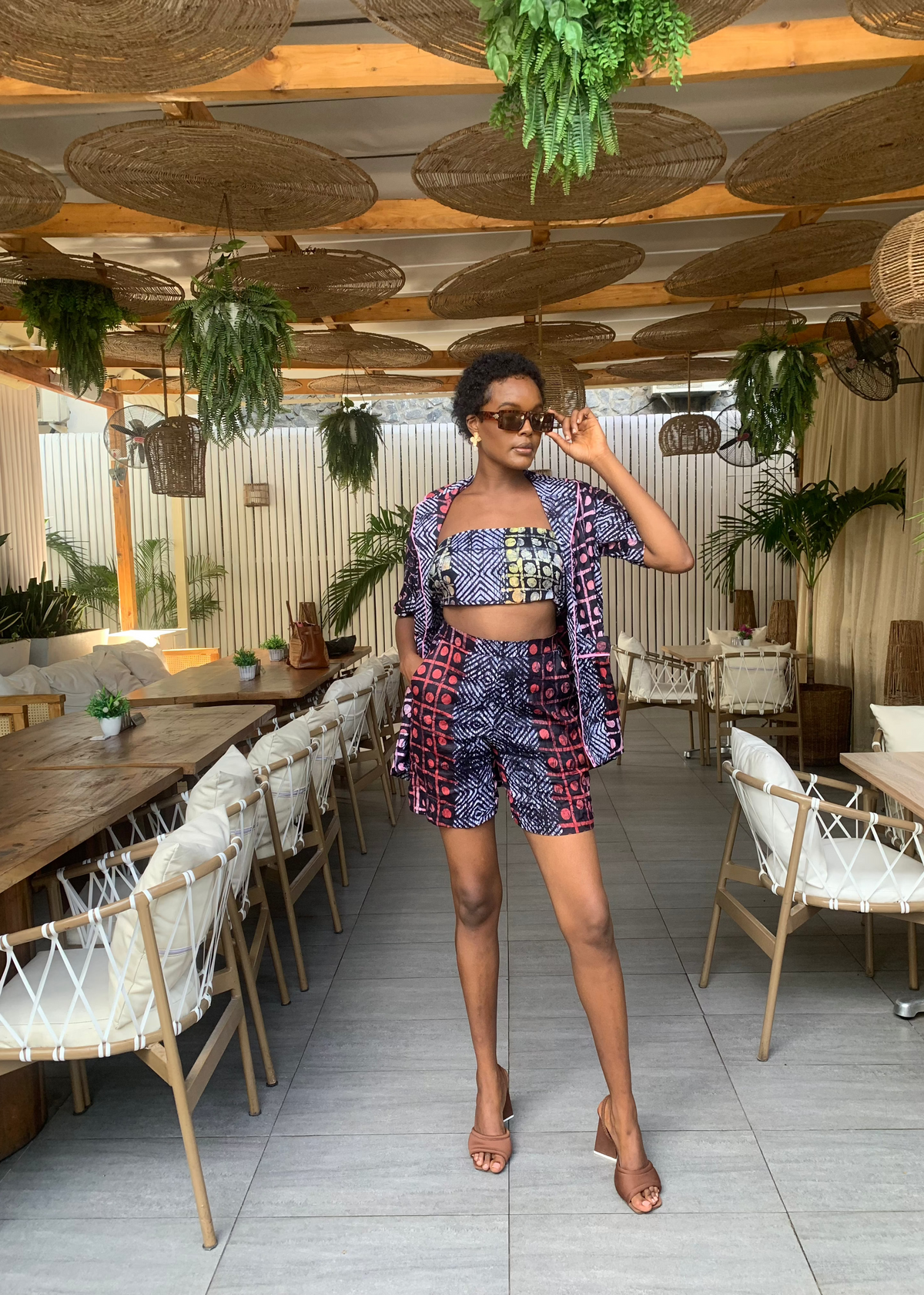 Boyeeta Three Piece (shorts set)