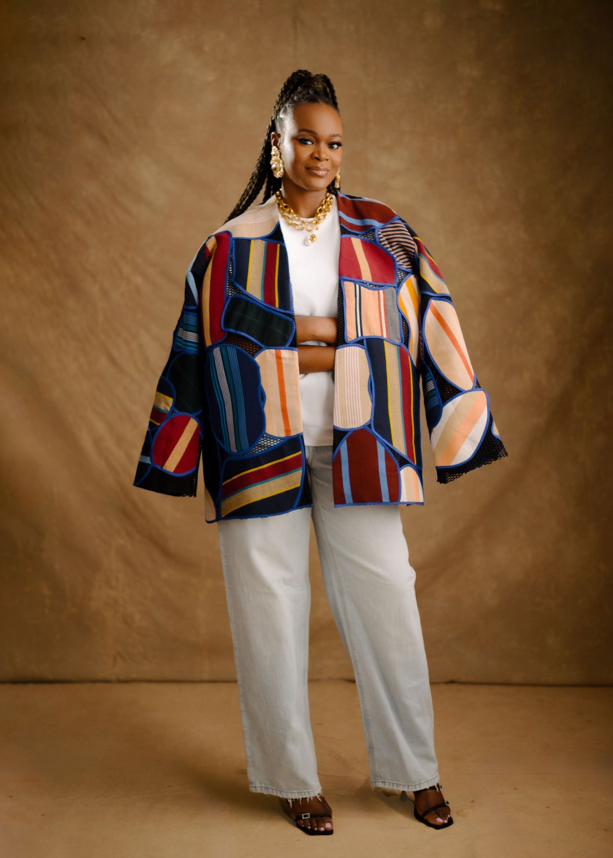 Patchwork Asooke Jacket