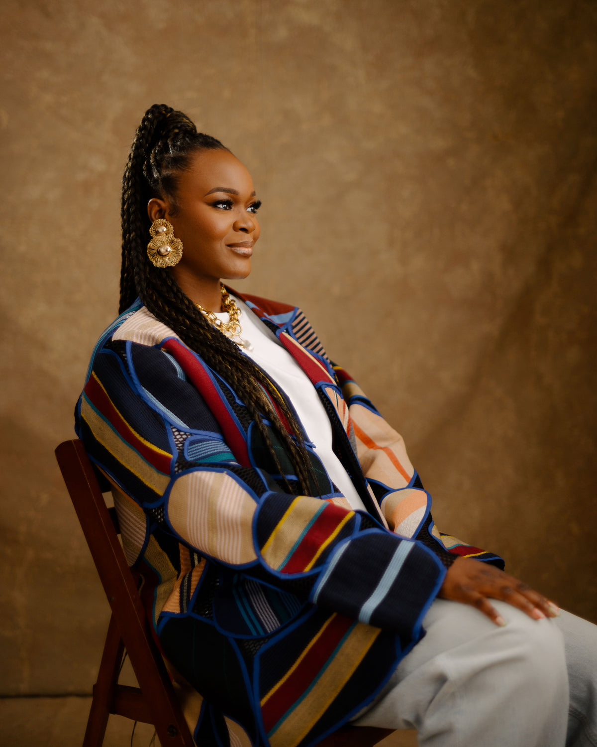 Patchwork Asooke Jacket