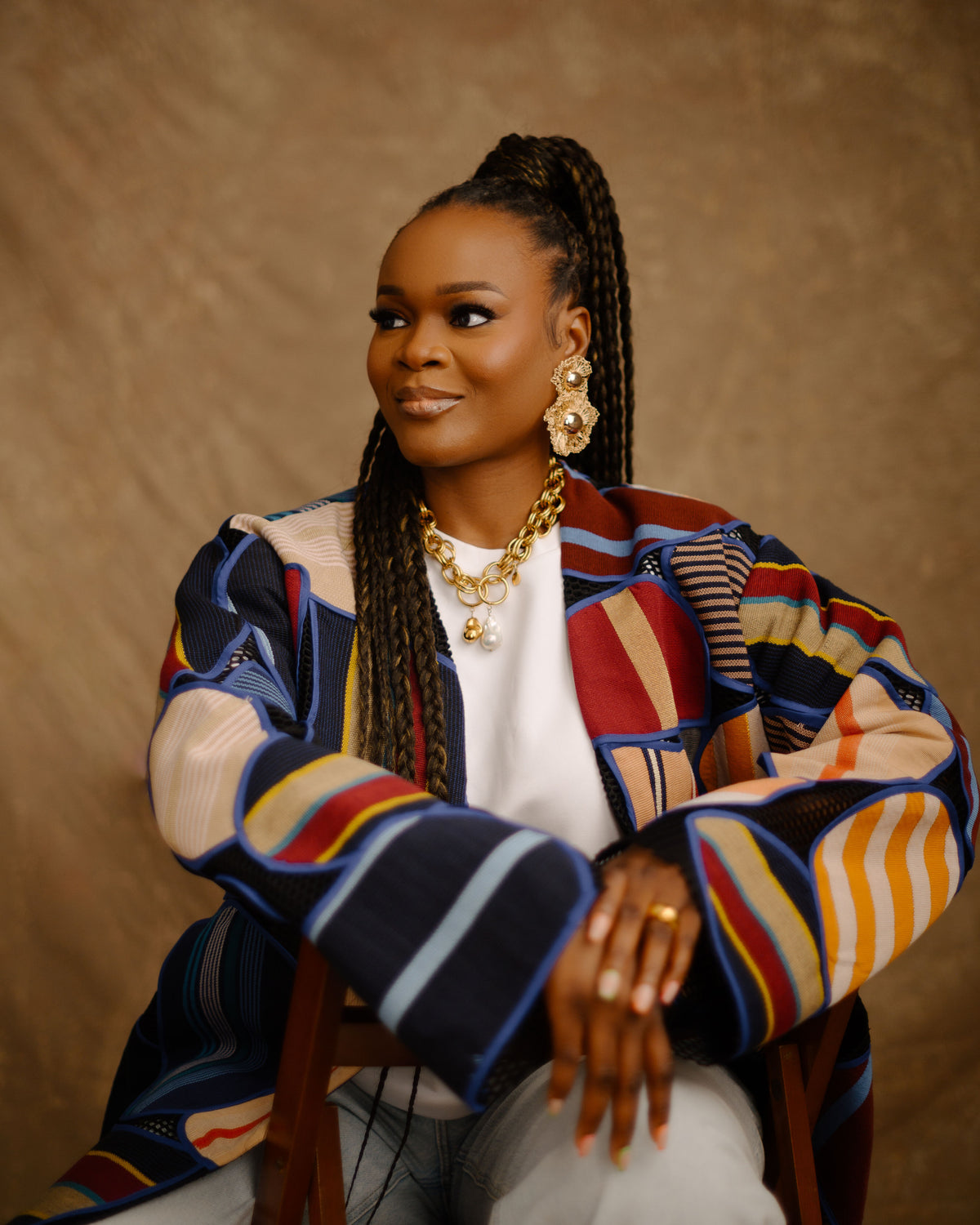 Patchwork Asooke Jacket