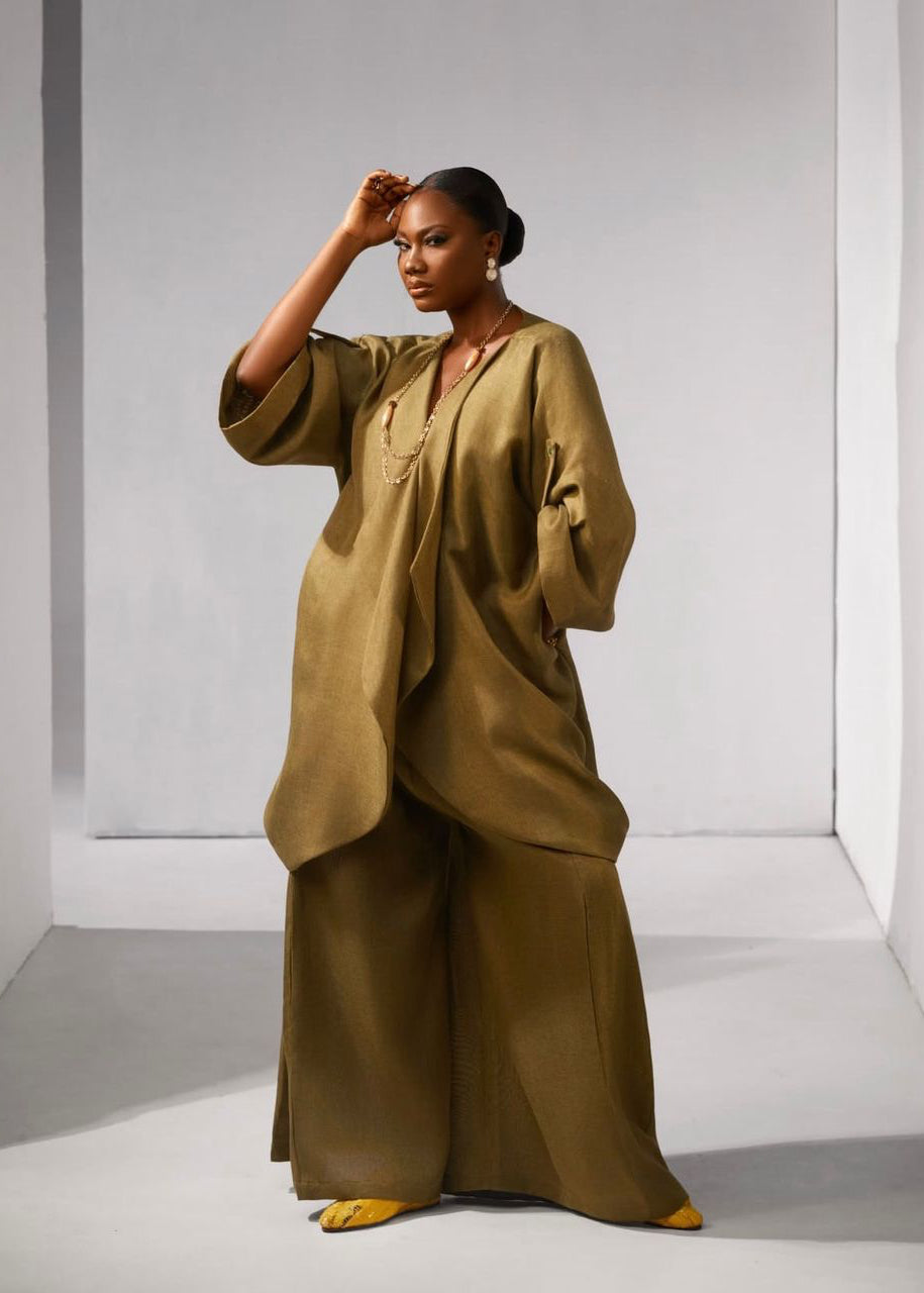 Waterfall Kimono and Palazo Pant