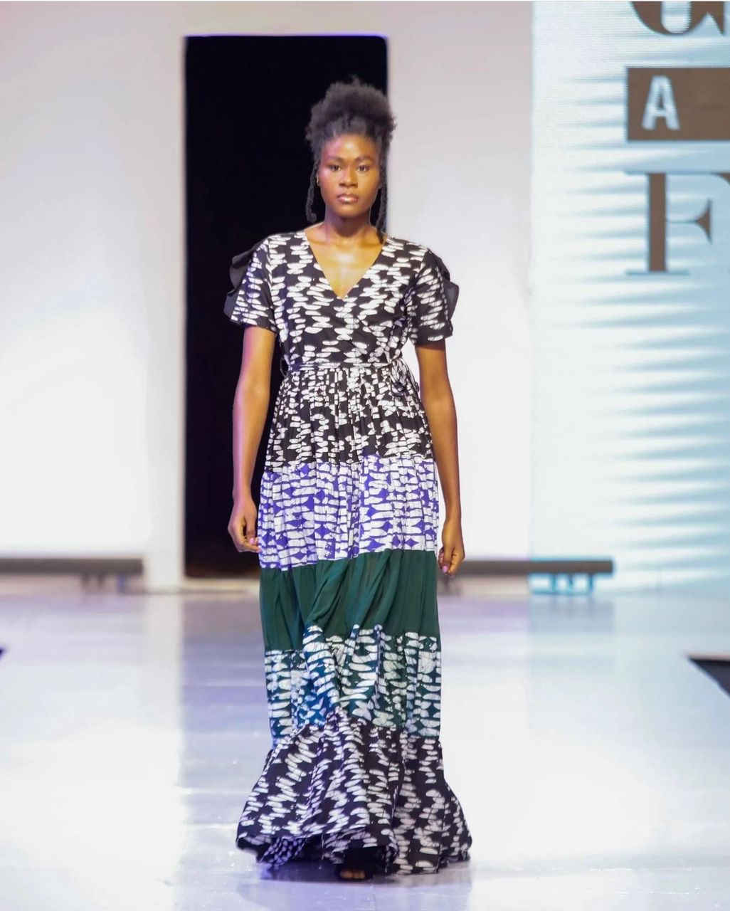 Ginika Batik Maxi Dress