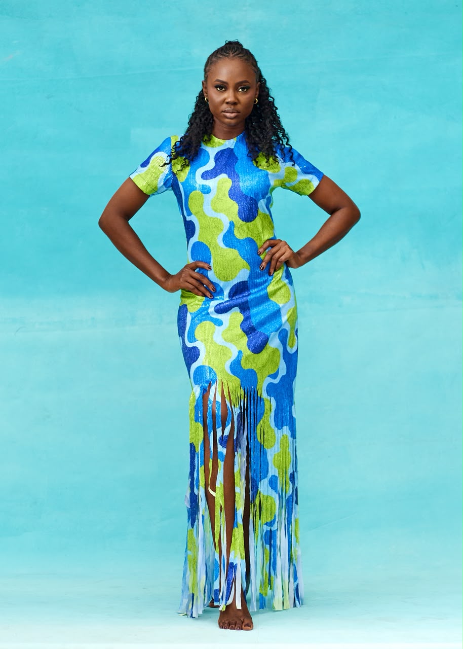 Kribi Tassel Dress