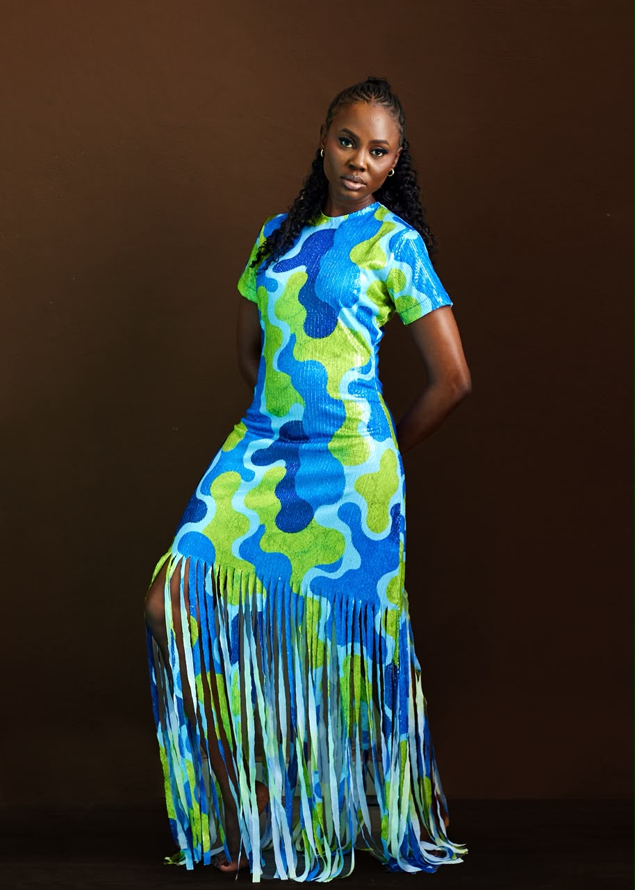Kribi Tassel Dress