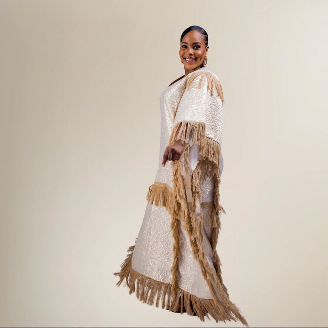 Fringe Tribal Agbada