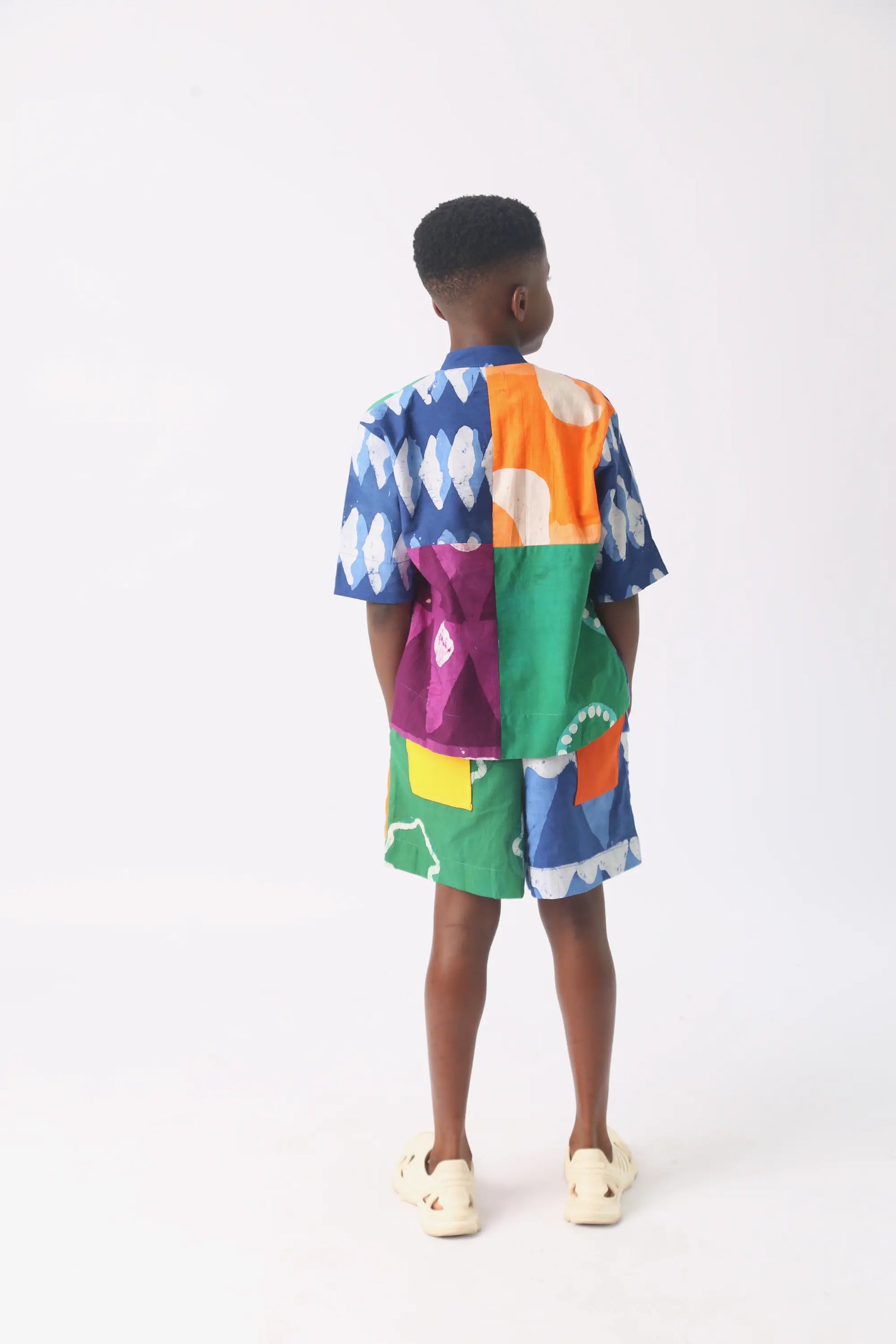 bright multicolour shirt