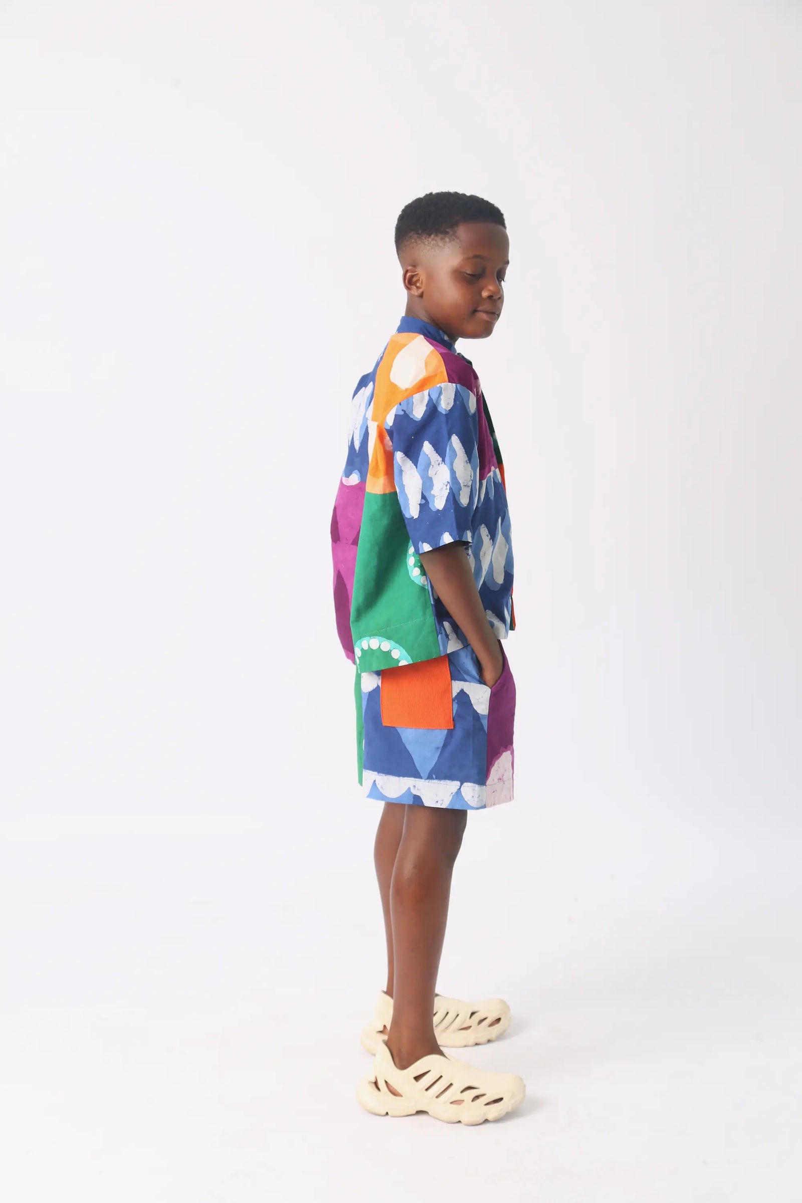 bright multicolour shorts