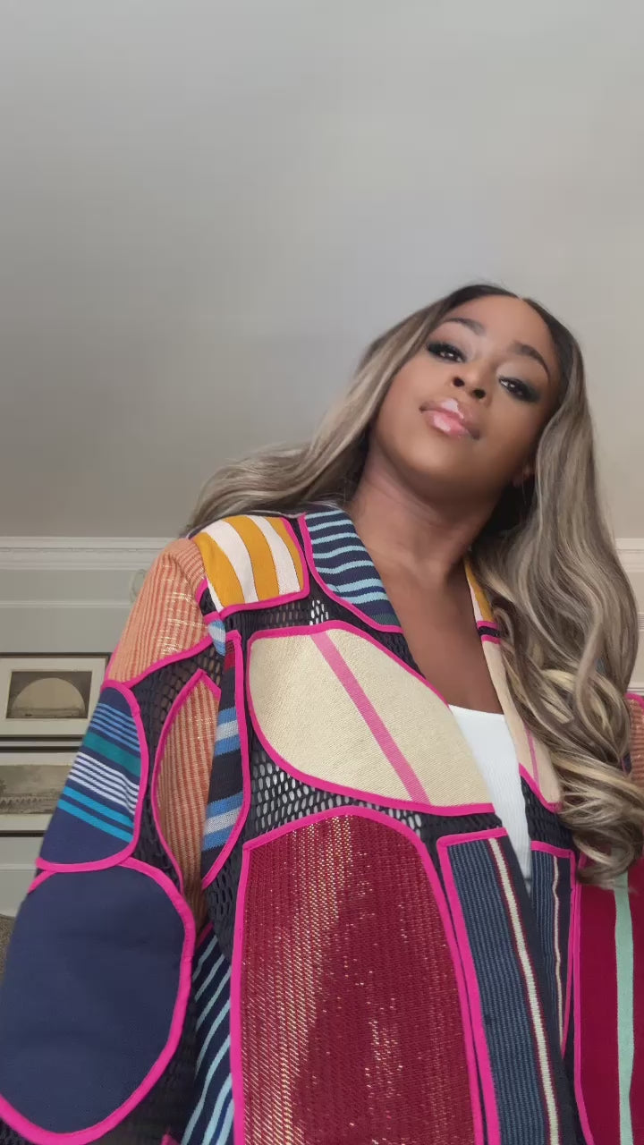 Patchwork Asooke Jacket