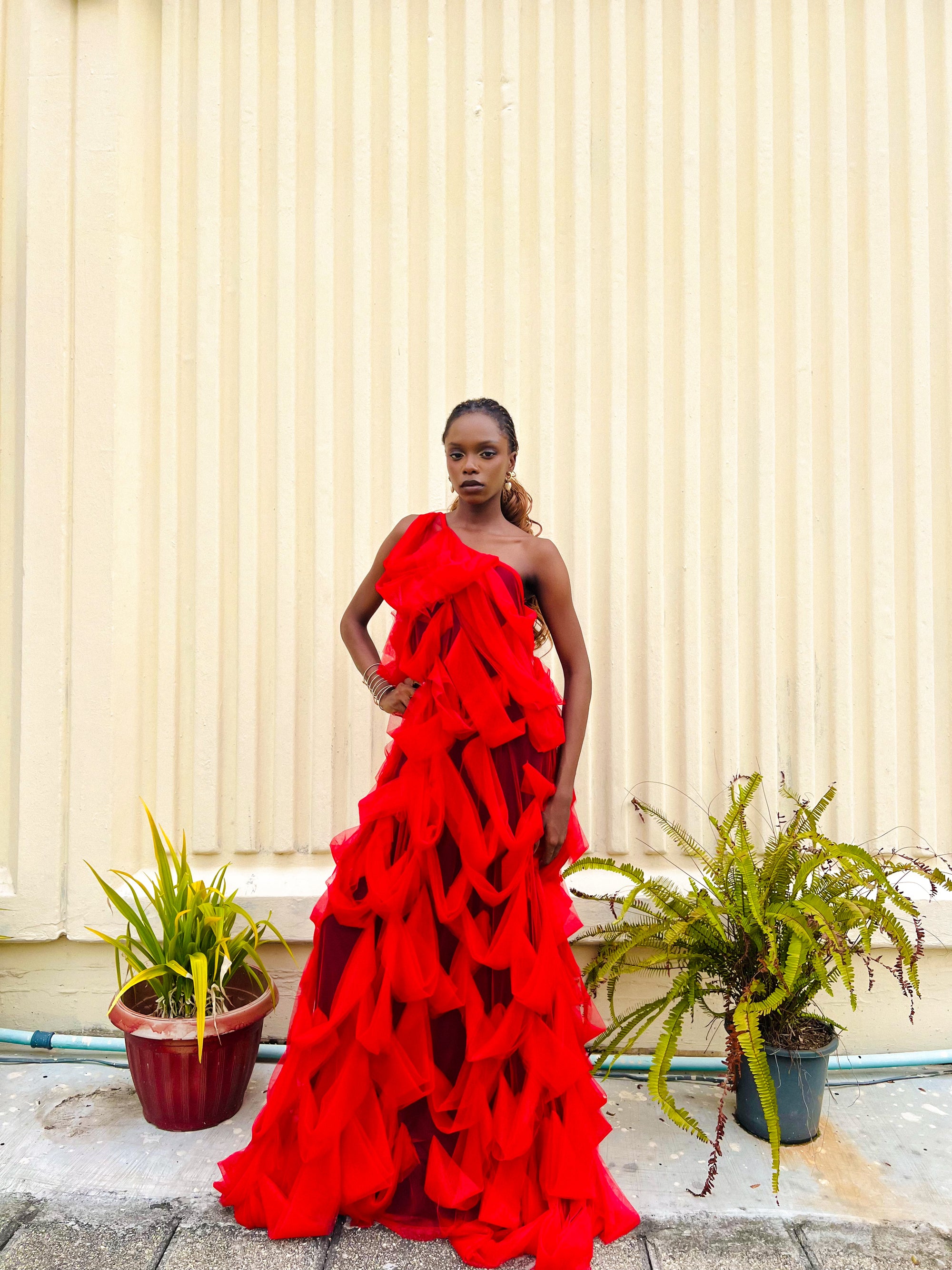 red dress lattice Lattice Dress