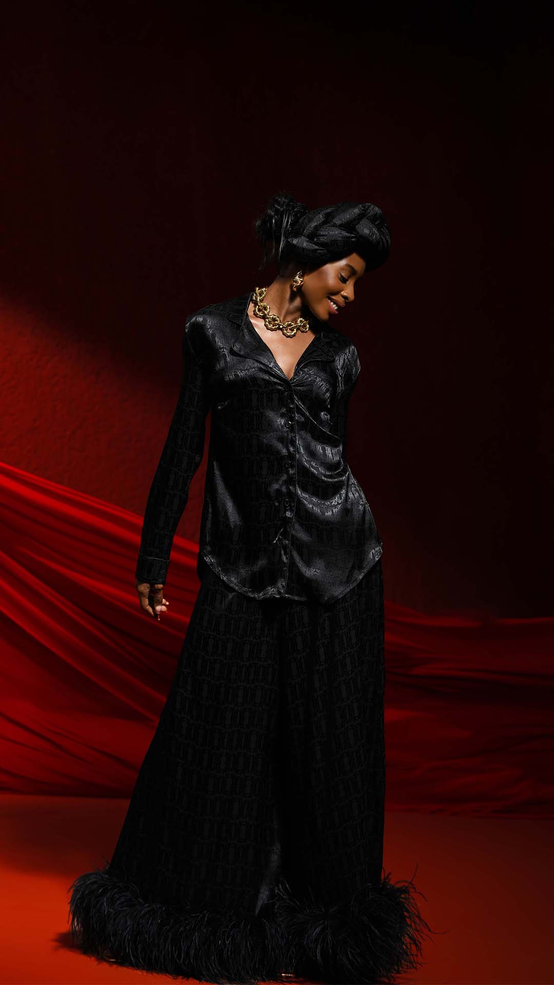 EEDANI SET BROCADE SILK