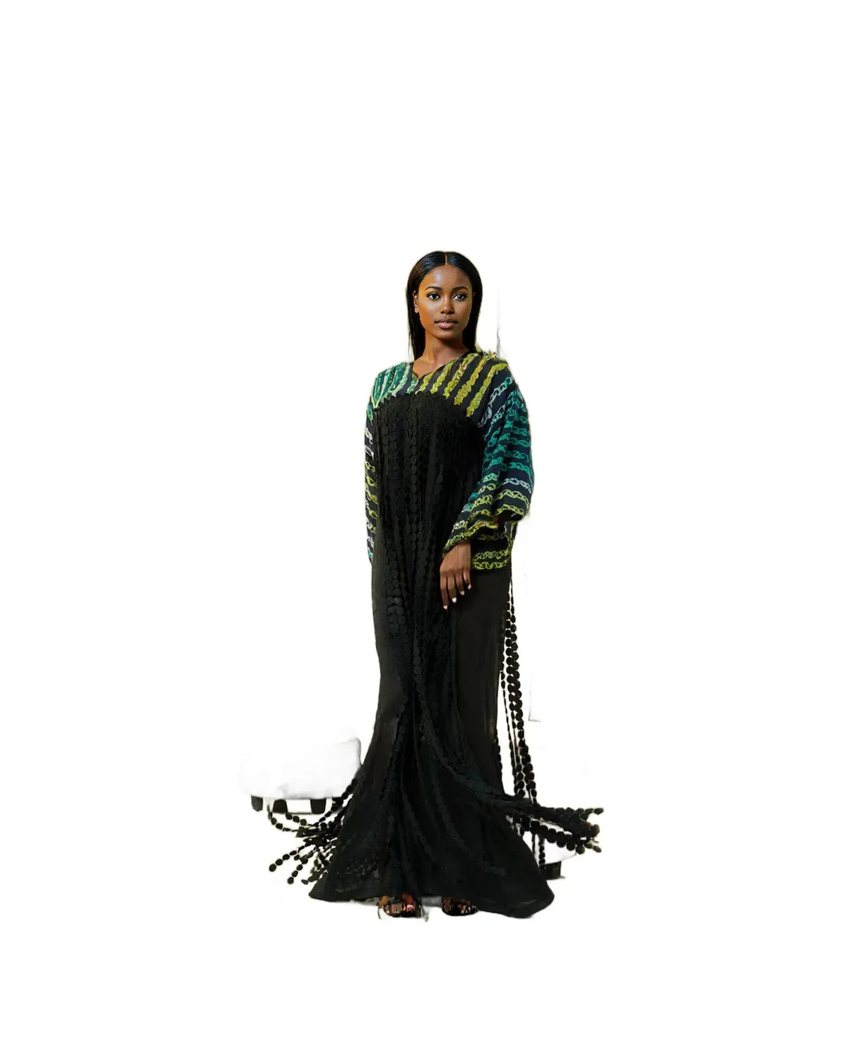 Gimbiya Tassel Kaftan