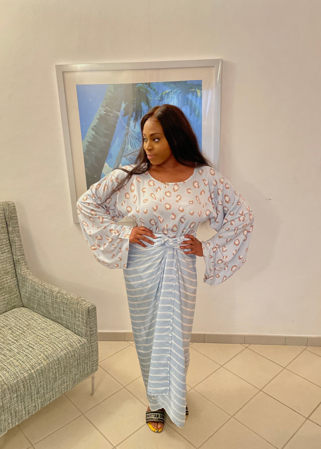 Iro/Buba Mixed Print