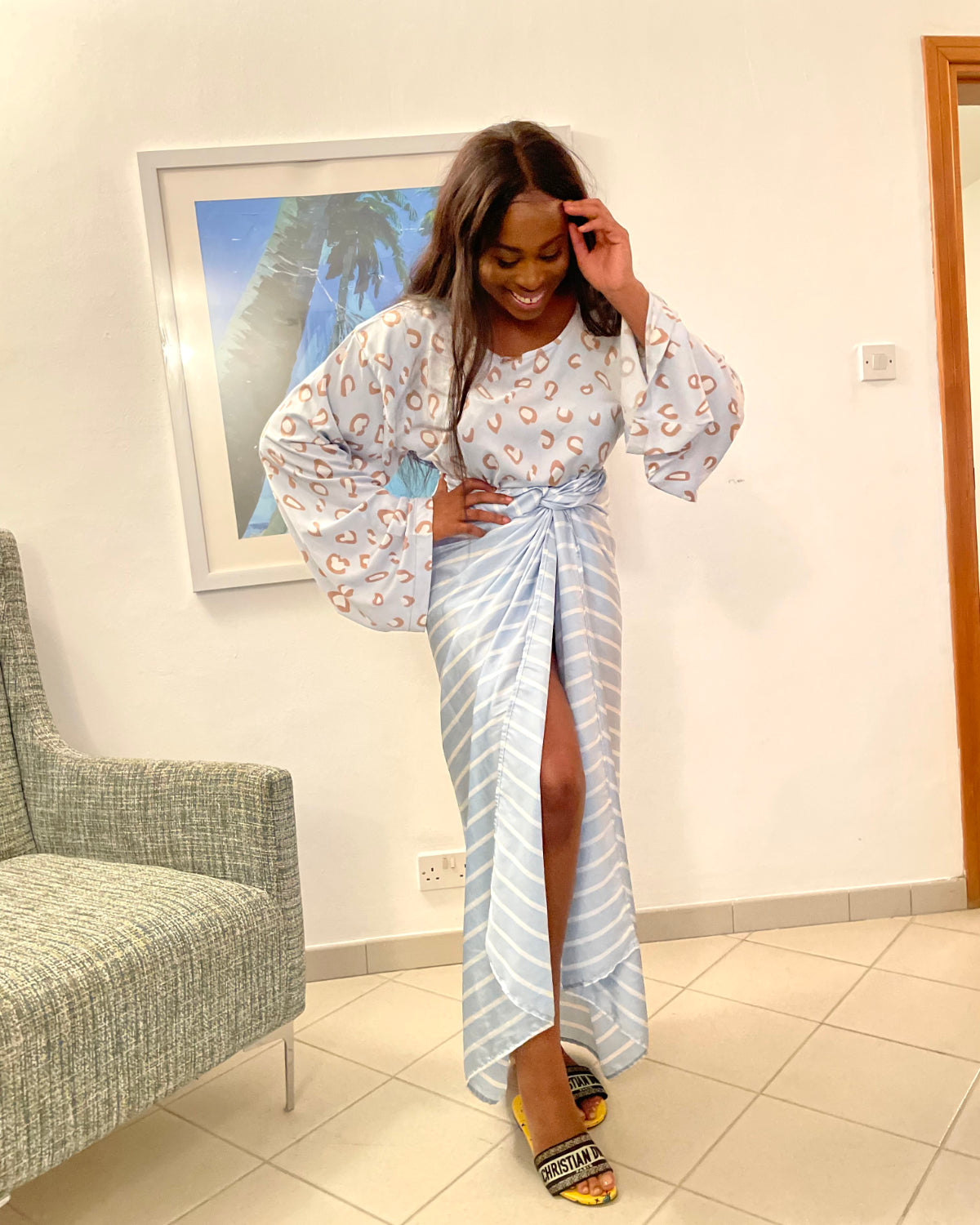 Iro/Buba Mixed Print